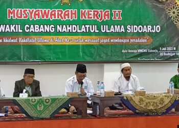 Musyawarah Kerja Ke-2 MWCNU Sidoarjo