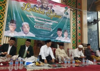 MWC NU Sidoarjo Menjadi Tuan Rumah Lailatul Ijtima PCNU Sidoarjo