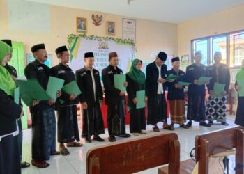 PELANTIKAN DAN PENGUKUHAN BPPPNU MI AN NUR KEMIRI