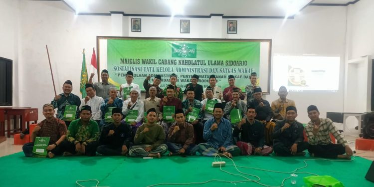 SOSIALISASI DAN BIMTEK TATA KELOLA ADMINISTRASI DAN MANAJEMEN NU
